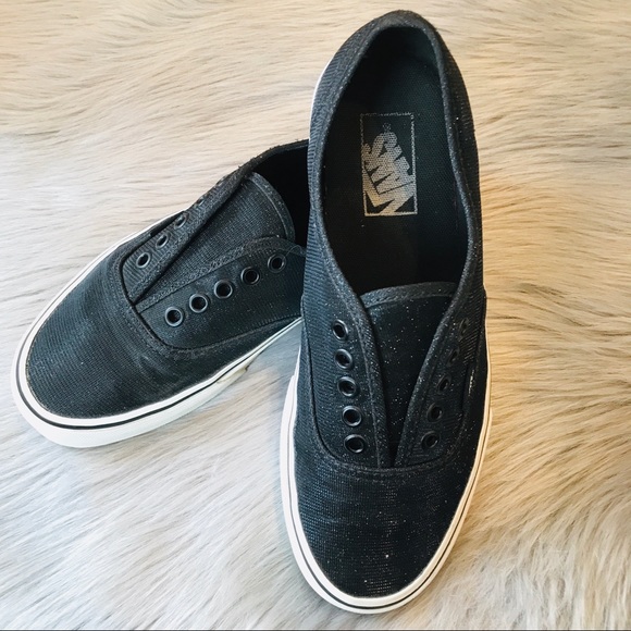 vans slip ons with laces